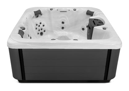 Balance 6 hot tub - Sterling Silver (Standard) shell with DuraMaster Graphite* (Standard) cabinet