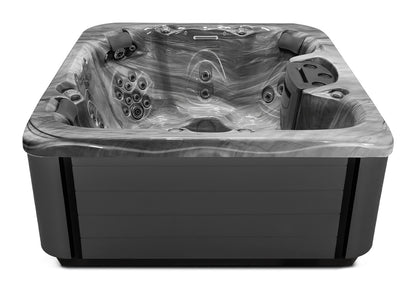 Balance 6 hot tub - Storm Cloud (Optional) shell with DuraMaster Graphite* (Standard) cabinet