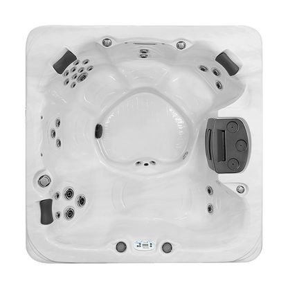 Balance 6 hot tub - top view
