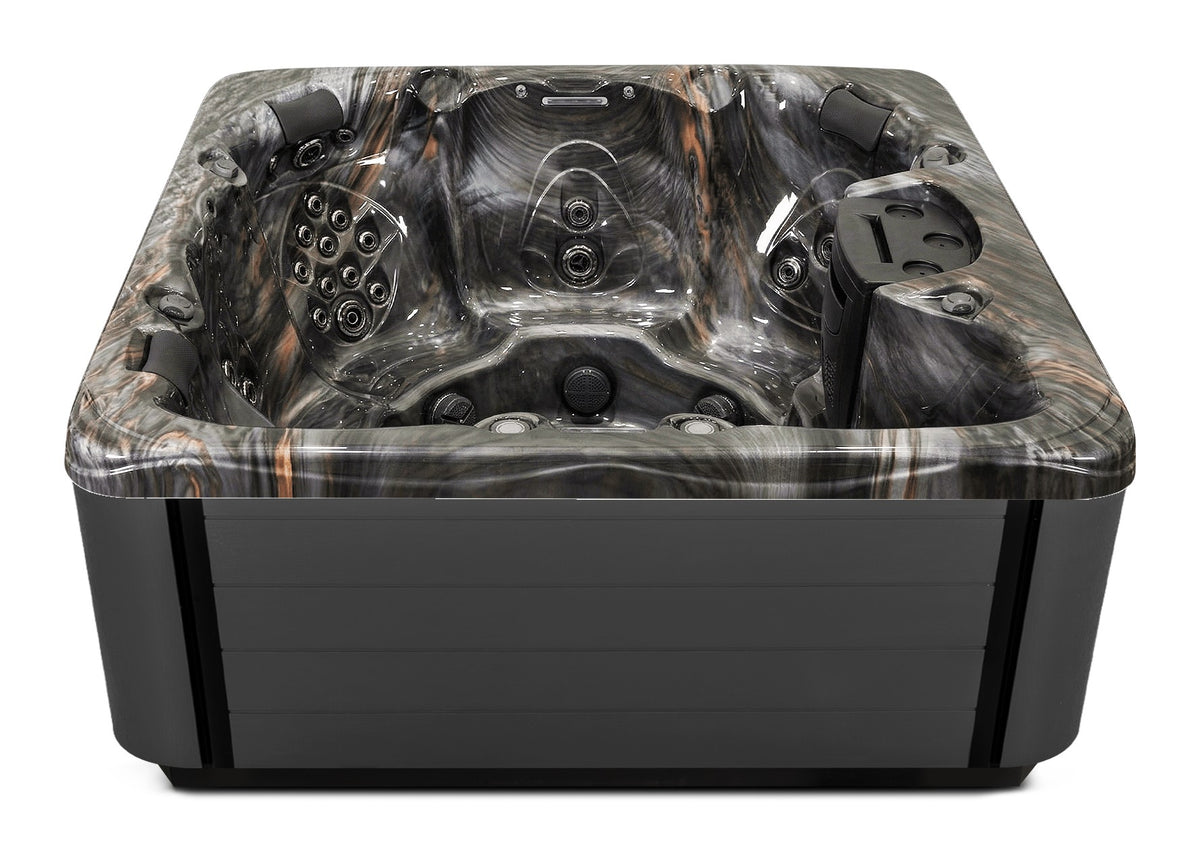 Balance 7 hot tub - Midnight Canyon shell with Graphite cabinet