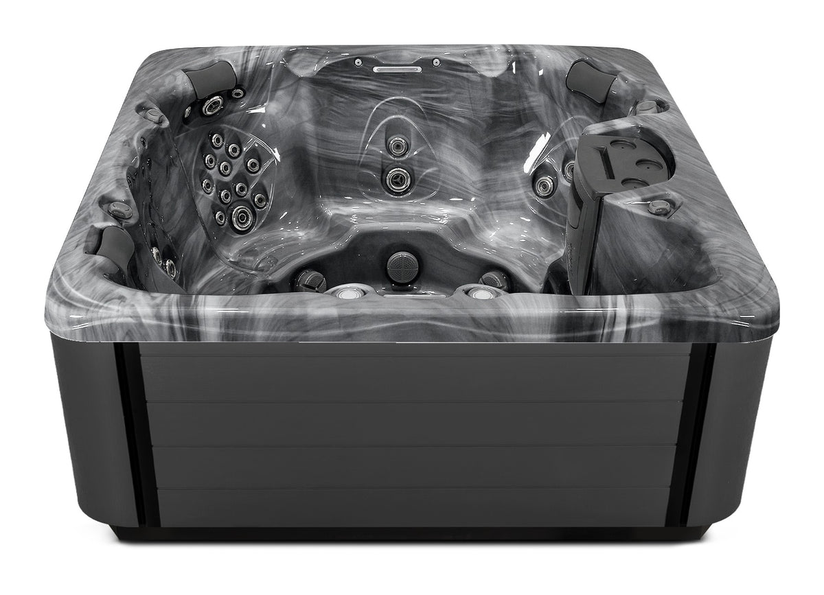 Balance 7 hot tub - Storm Cloud shell with Graphite cabinet