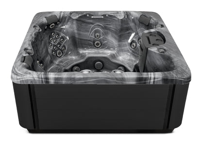 Balance 7 hot tub - Storm Cloud shell with Midnight cabinet
