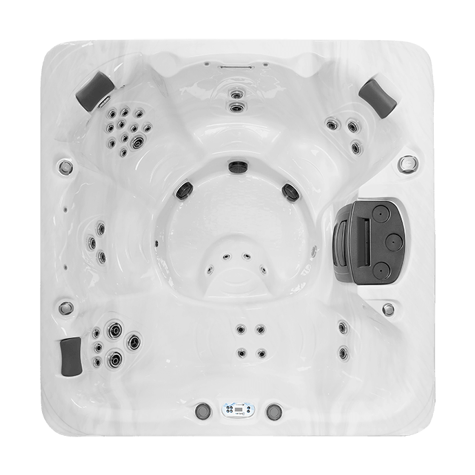 Balance 7 hot tub - top view