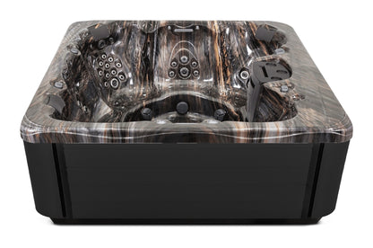 Balance 8 hot tub - Midnight Canyon (Standard) shell with DuraMaster Midnight* (Standard) cabinet