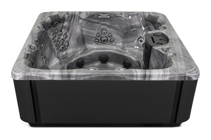 Balance 8 hot tub - Storm Cloud (Optional) shell with DuraMaster Midnight* (Standard) cabinet