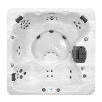 Balance 8 hot tub - top view