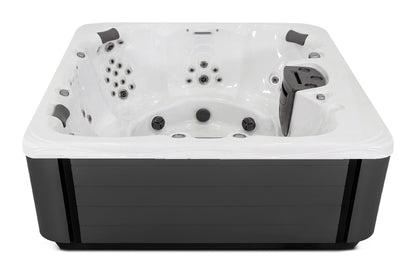 Balance 8 hot tub - White (Standard) shell with DuraMaster Graphite* (Standard) cabinet