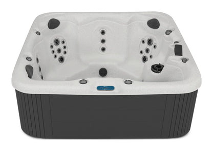 Bar Harbor LE hot tub - Pebble Beach shell with DuraMaster Graphite cabinet