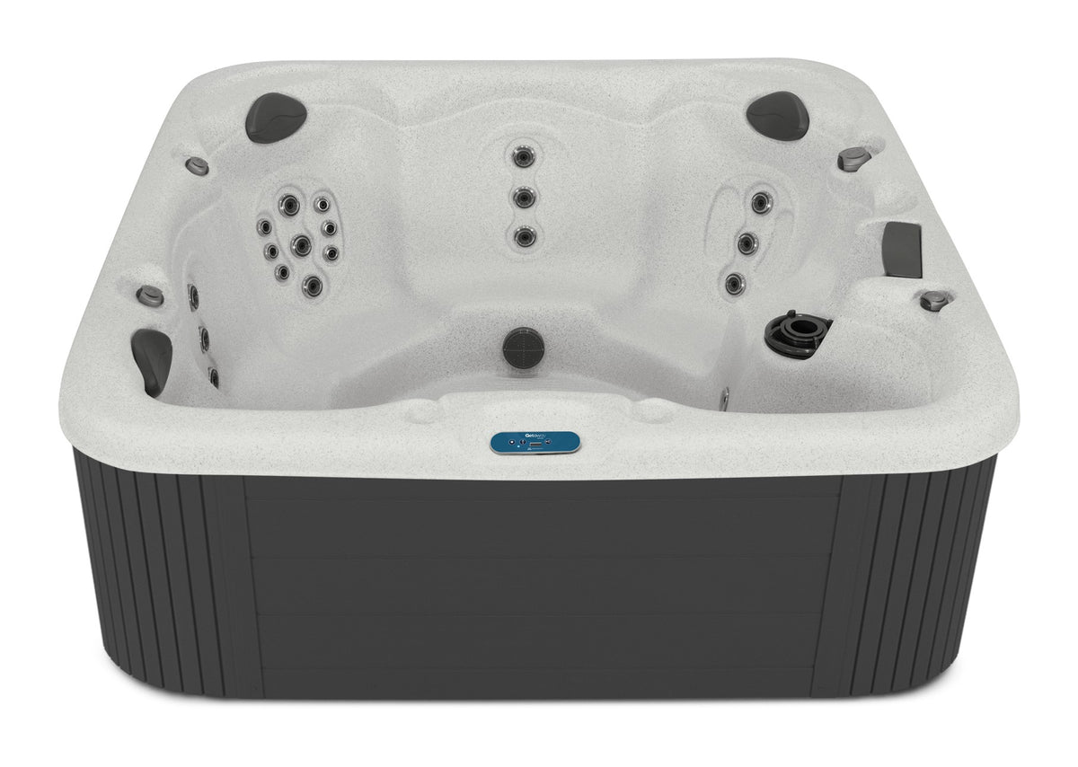 Bar Harbor SE hot tub - Pebble Beach shell with DuraMaster Graphite cabinet