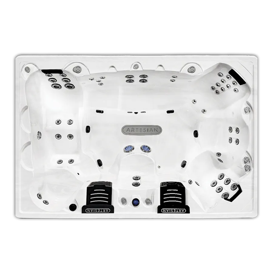 Bimini Luxury hot tub - top view