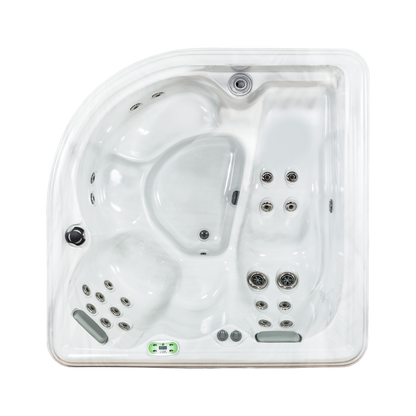 Camellia hot tub - top view
