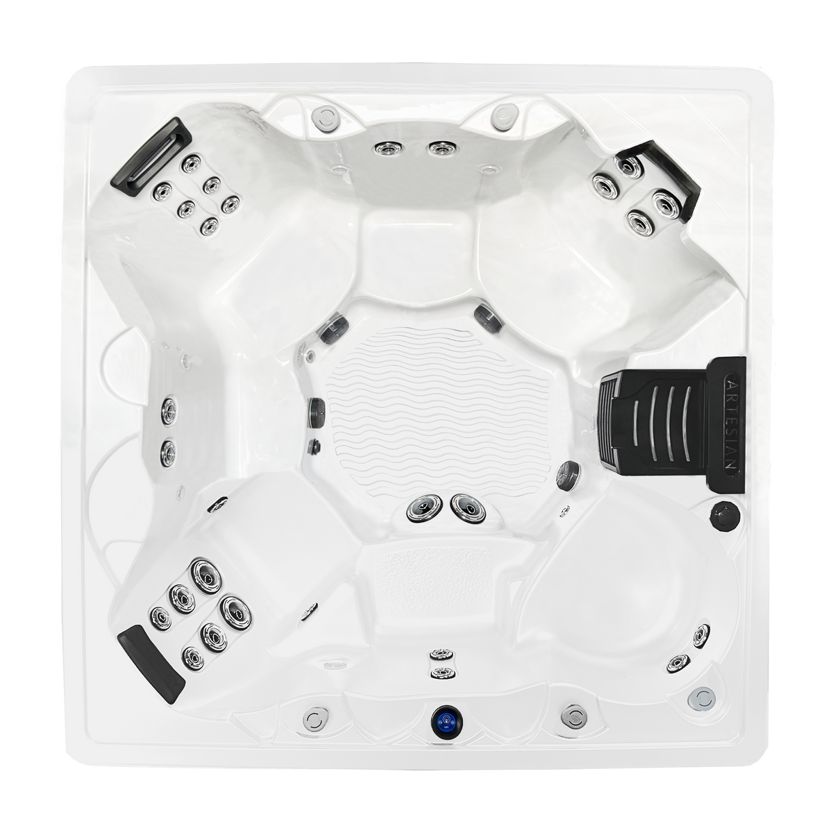 Captiva Essential hot tub - top view