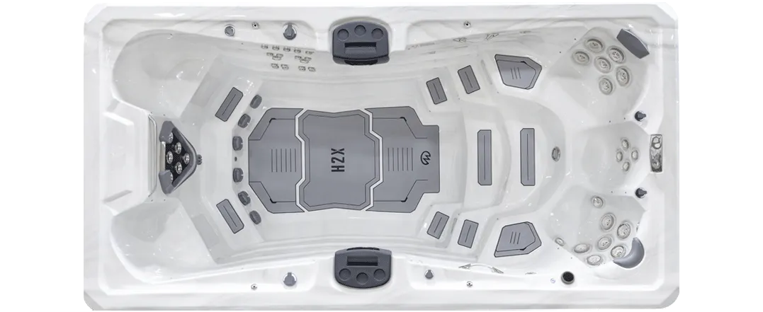 Challenger 15 D swim spa - top view