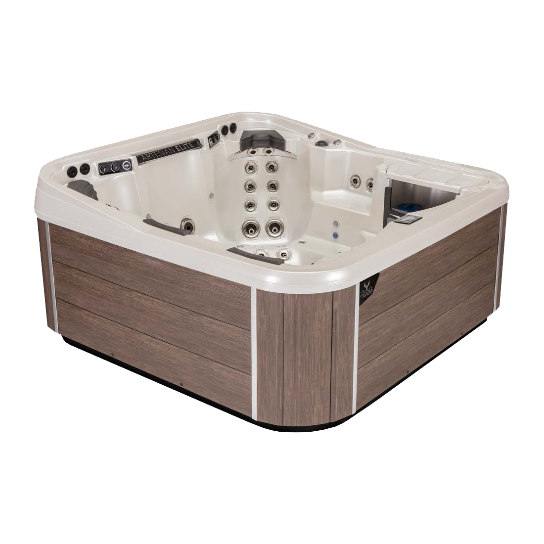 Dove Canyon hot tub - front view