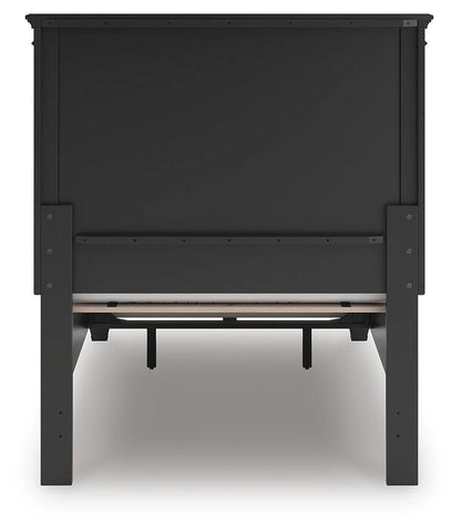 Lanolee Panel Storage Bed