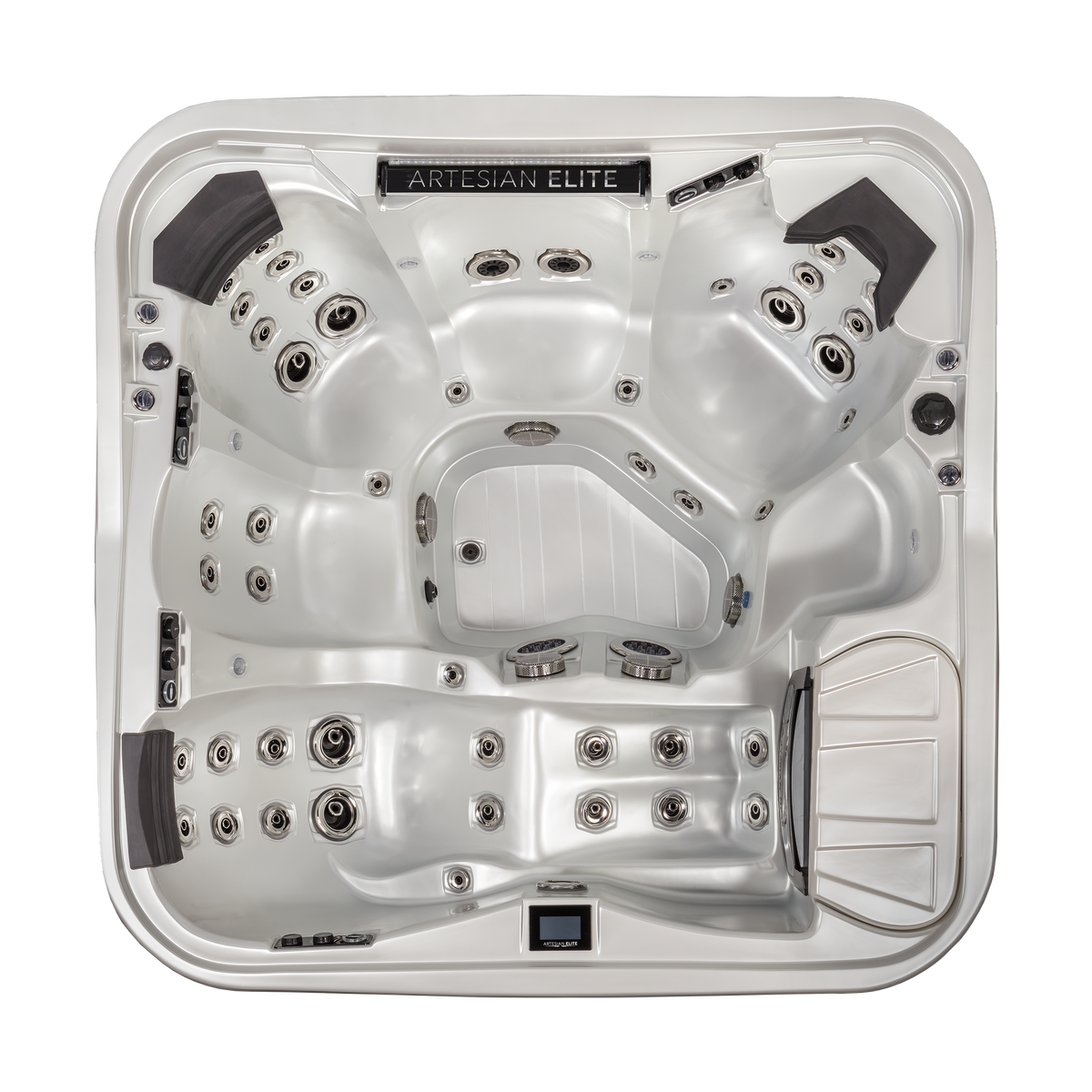 Eagle Crest hot tub - top view