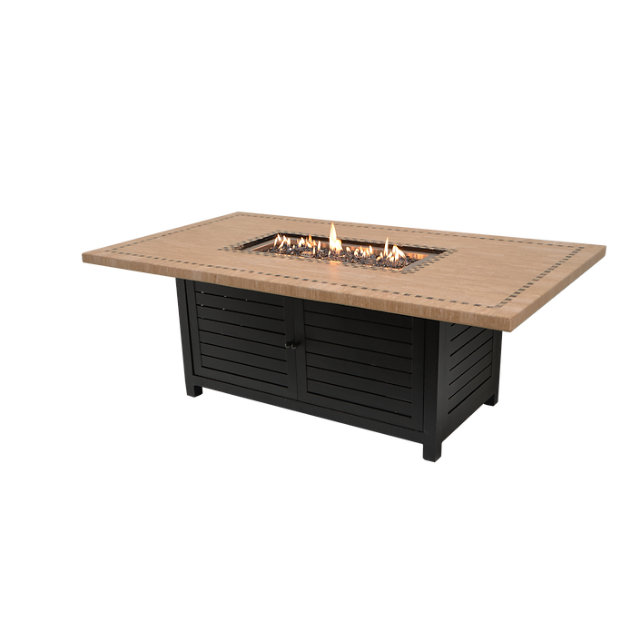 Resort Lifestyles Venice 72 x 40 Rectangle Fire table
