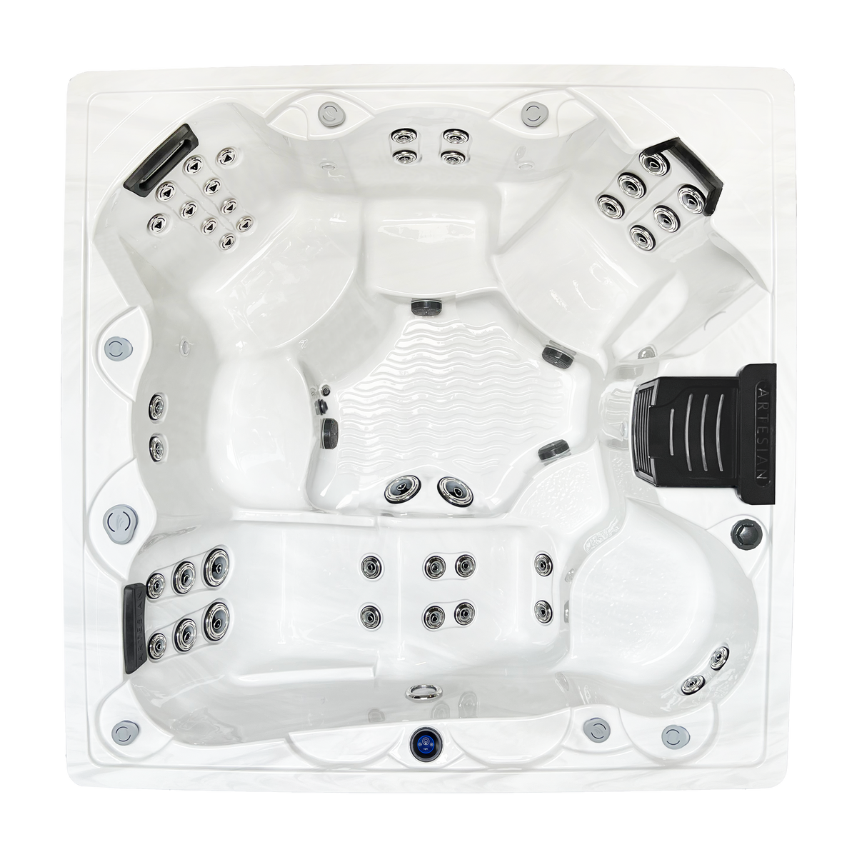 Grand Bahama Essential hot tub - top view