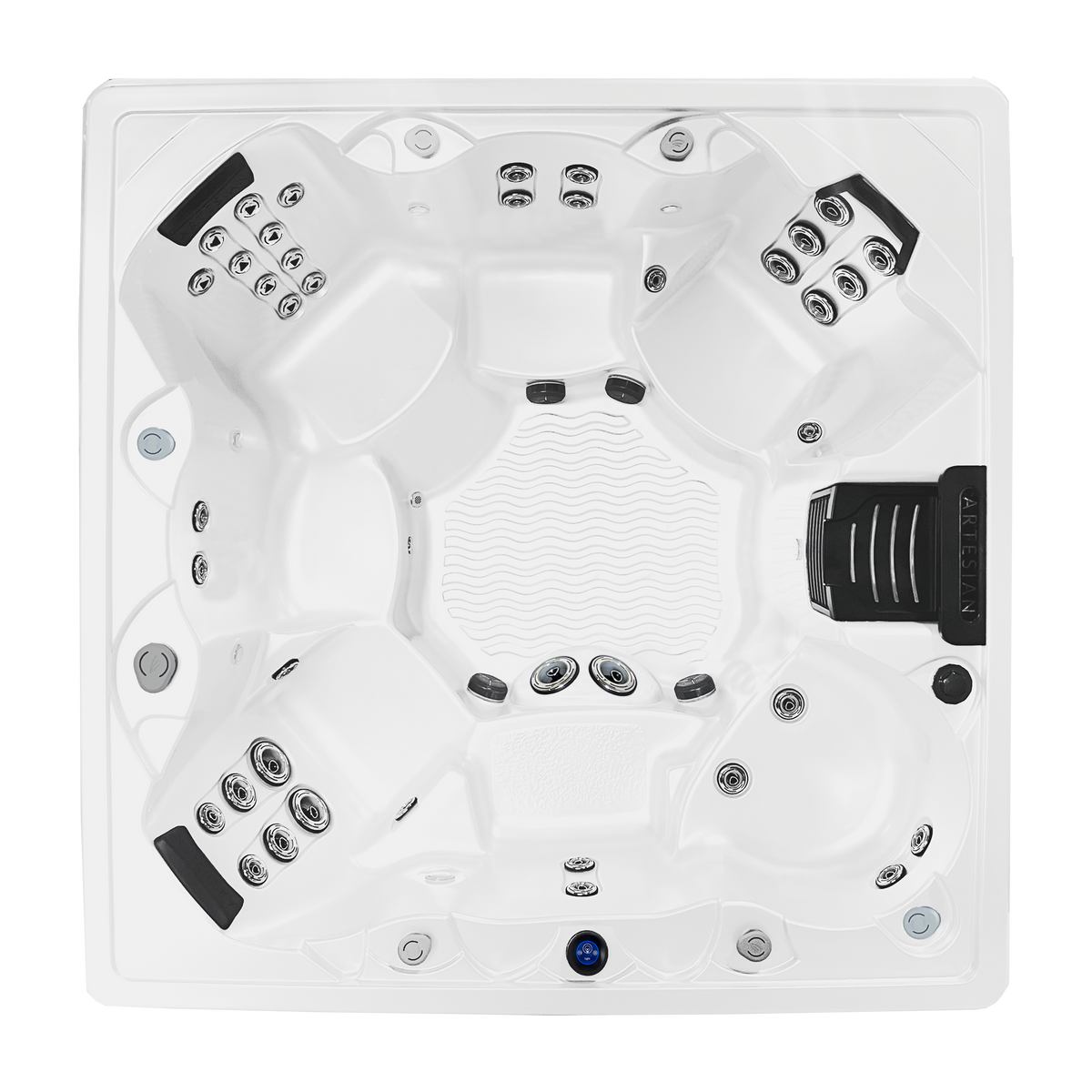 Grand Cayman Essential hot tub - top view