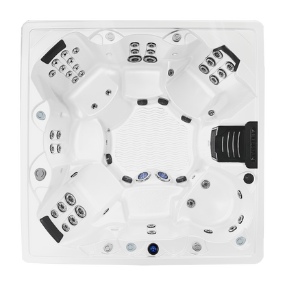 Grand Cayman Luxury hot tub - top view