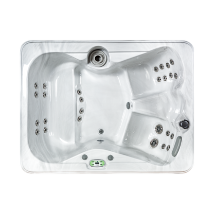 Iris hot tub - top view