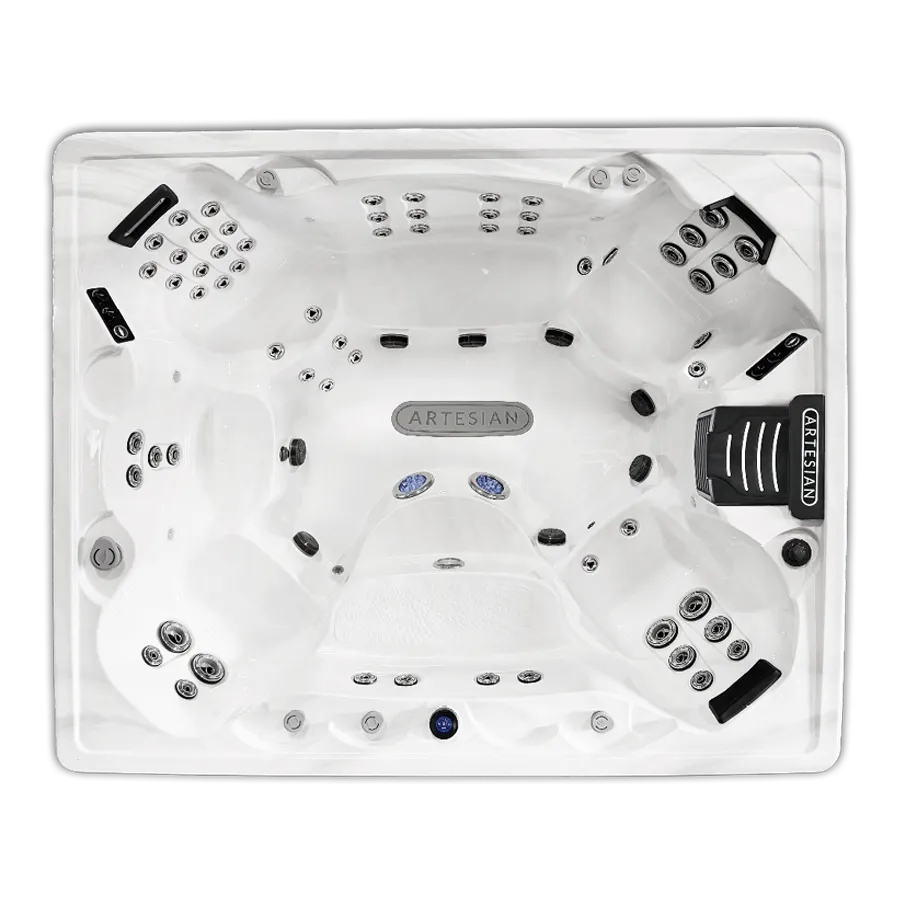 Isla Margarita Elite hot tub - top view