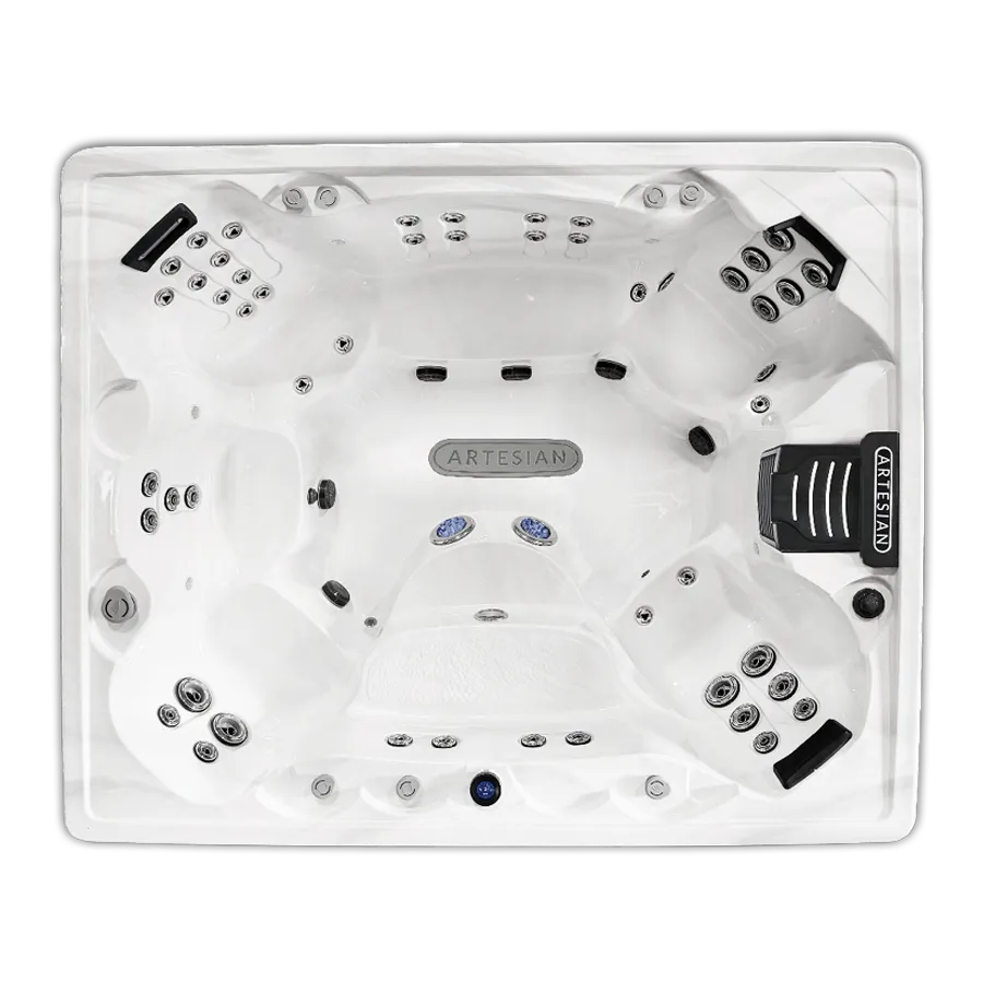 Isla Margarita Luxury hot tub - top view