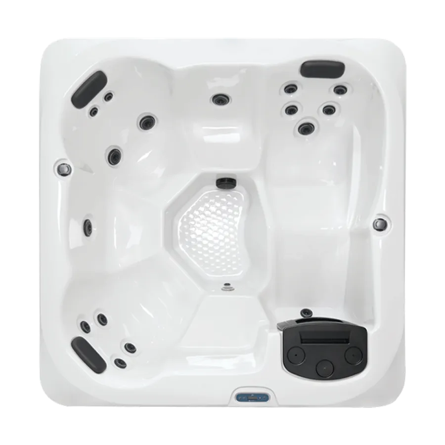 L6 hot tub - top view