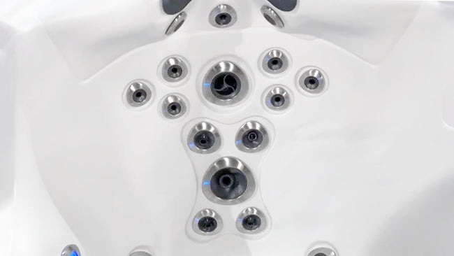 Low-Profile Delta Hydrotherapy Jets