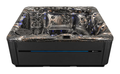 LSX 900 hot tub - Midnight Canyon (Standard) shell with DuraMaster Midnight* (Standard) cabinet