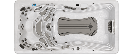 Challenger 15 D Swim Spa Sterling/Graphite H250022