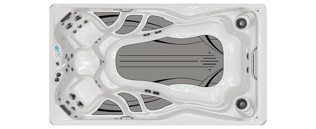 Therapool 13 Swim Spa Sierra/ Graphite H250516