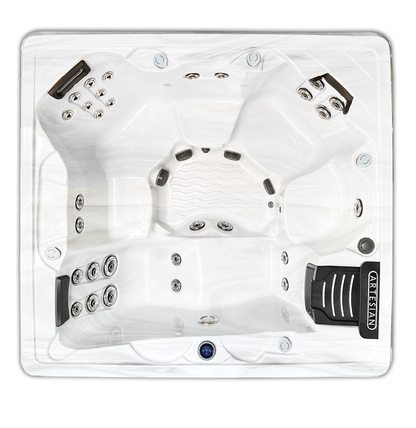 Nevis Essential hot tub - top view
