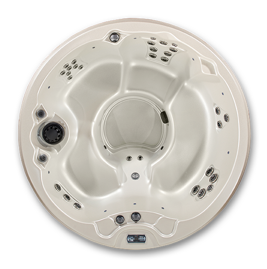 Northstar VS hot tub - top view