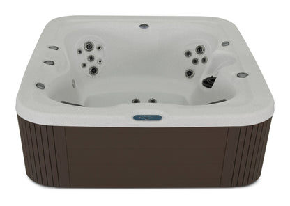 Ocho Rios CS hot tub - Pebble Beach shell with DuraMaster Dark Walnut cabinet