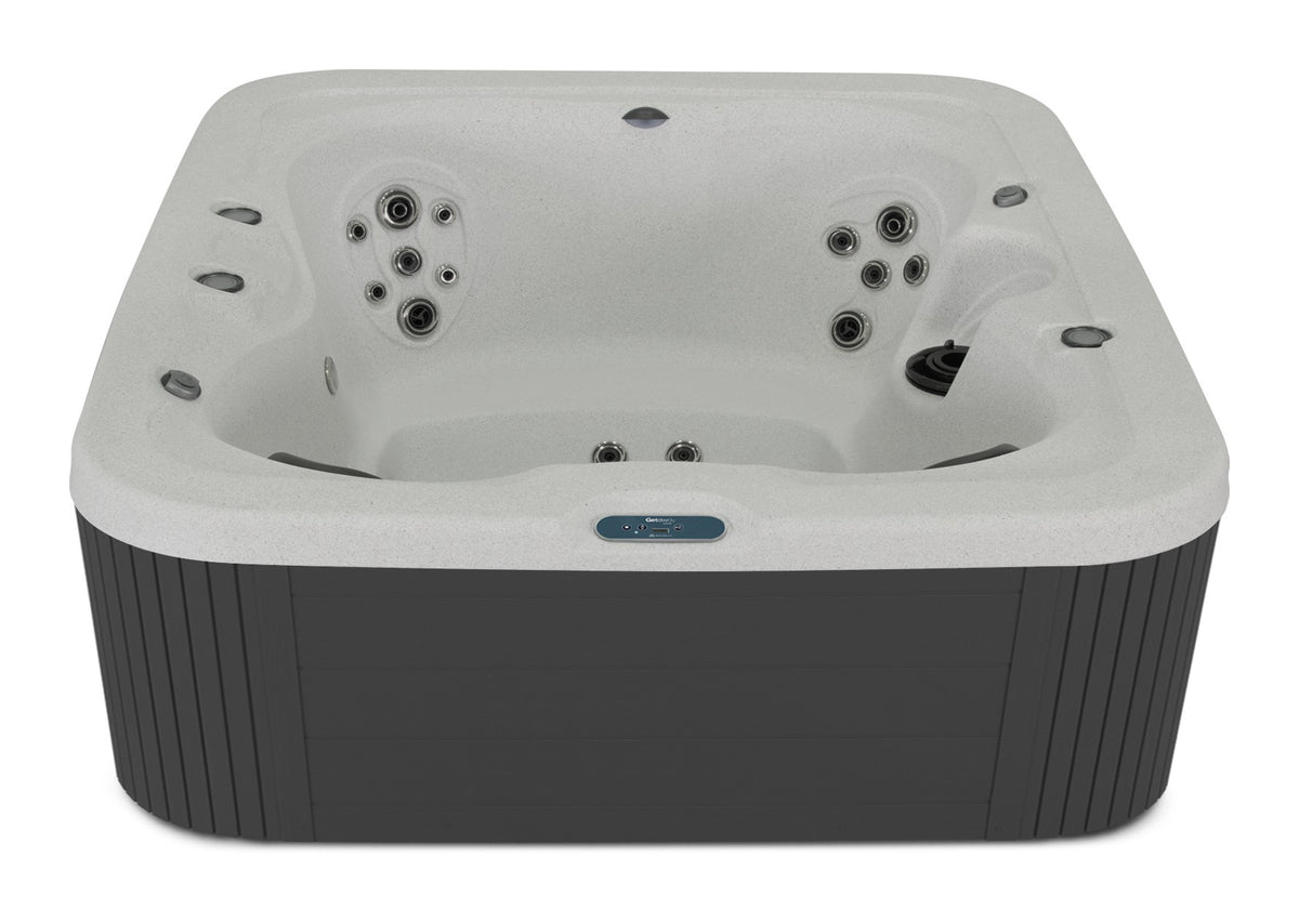 Ocho Rios CS hot tub - Pebble Beach shell with DuraMaster Graphite cabinet