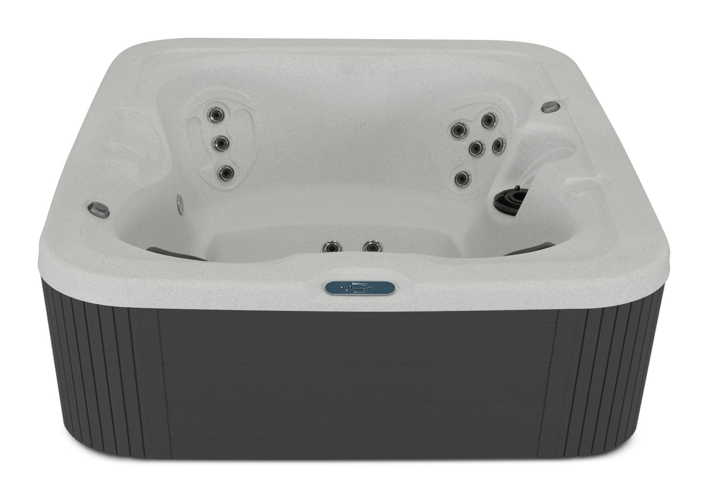 Ocho Rios SE hot tub - Pebble Beach shell with DuraMaster Graphite cabinet