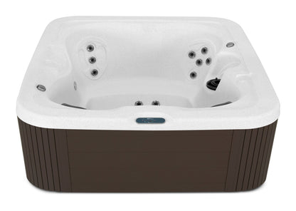 Ocho Rios SE hot tub - Sea Salt shell with DuraMaster Dark Walnut cabinet