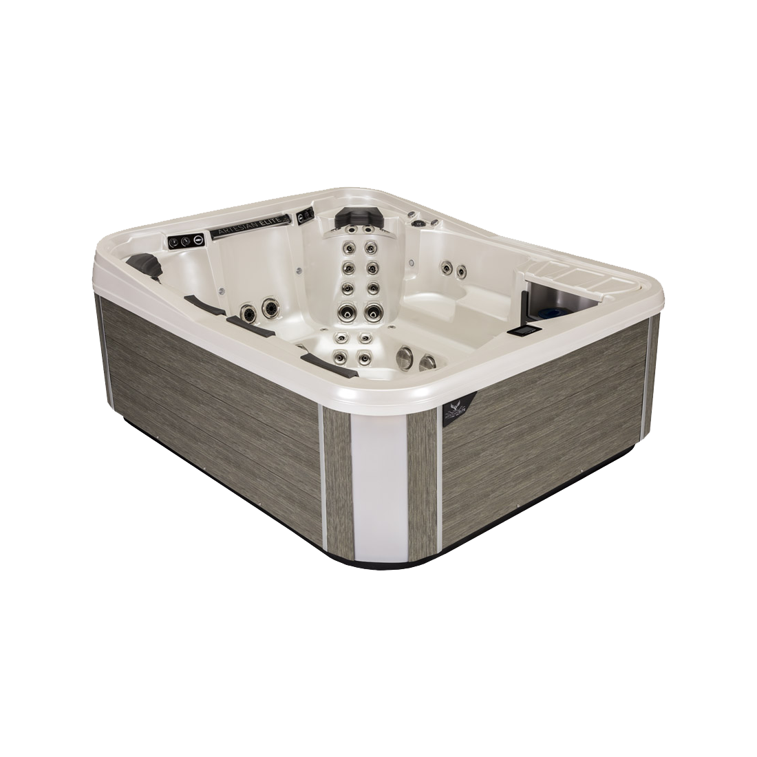 Pelican Bay hot tub - front view