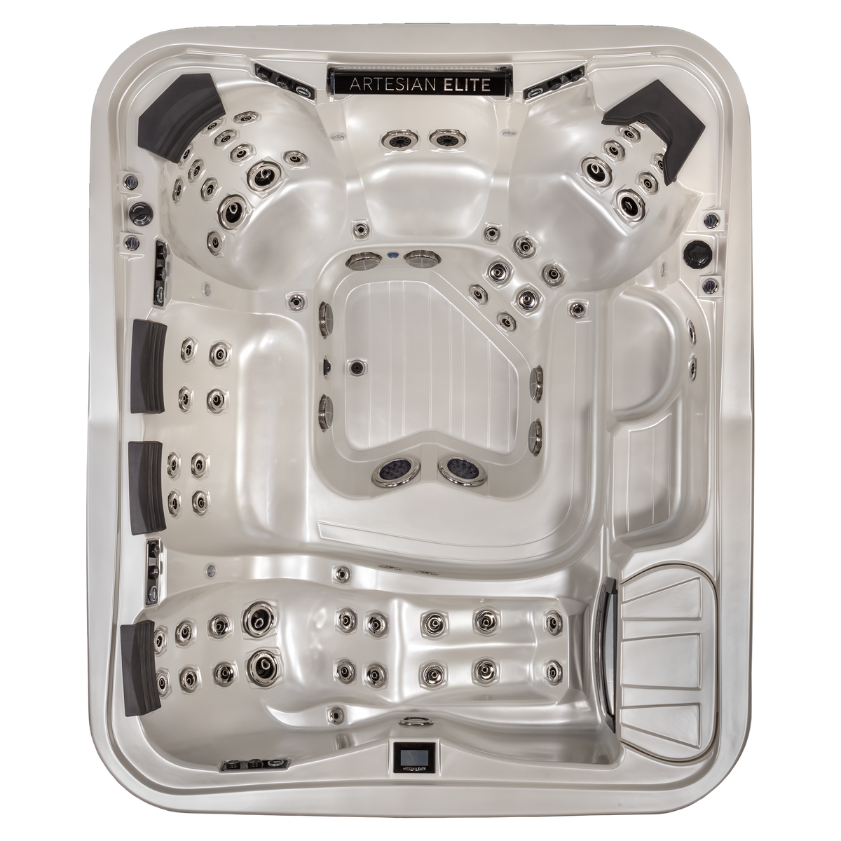 Pelican Bay hot tub - top view