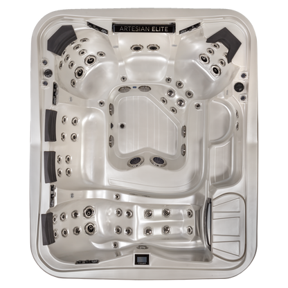 Pelican Bay hot tub - top view