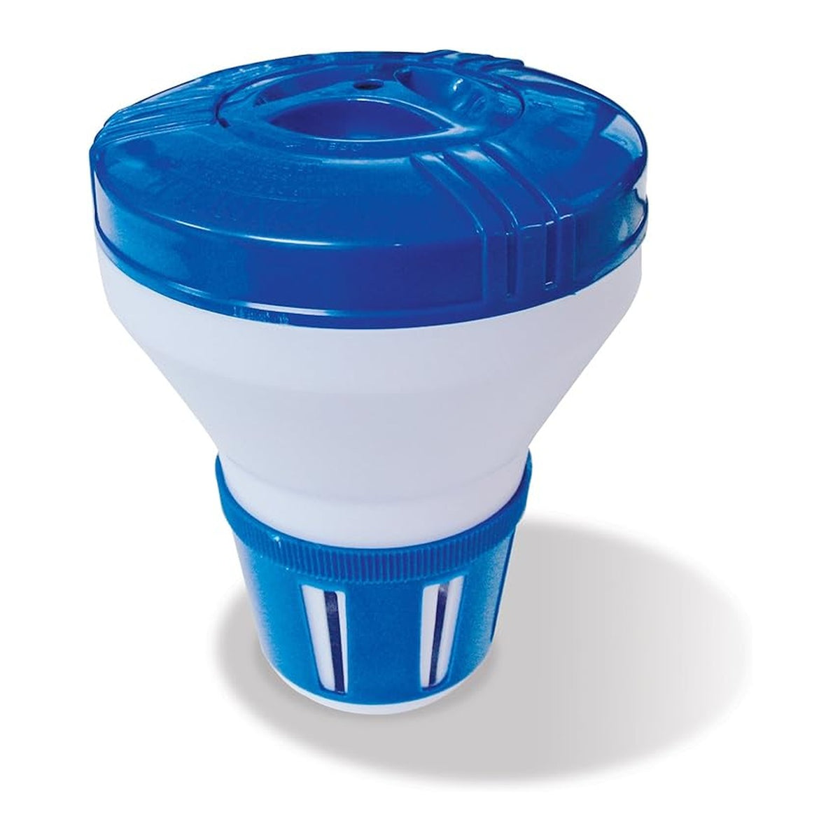 Poolmaster 32157 Floating Swimming Pool Chlorine and Bromine Dispenser, Small, Blue