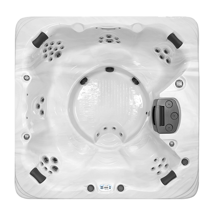 Precision 8 hot tub - top view