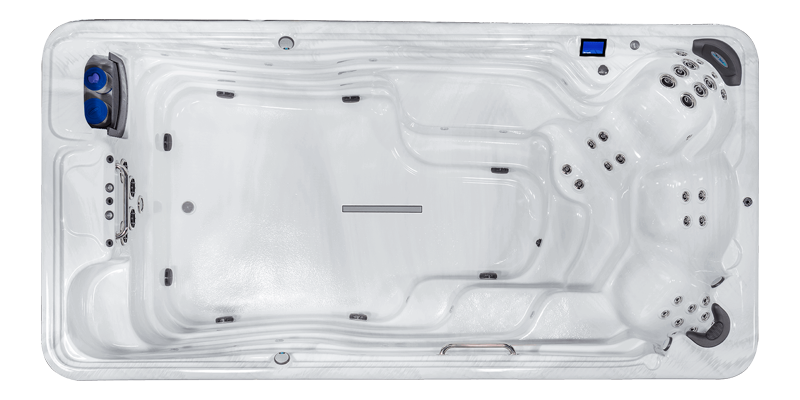 Pro EP-15 swim spa - top view