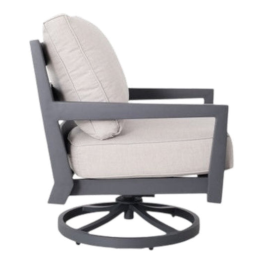 Resort Lifestyles Cabo Club Swivel Grey Frame