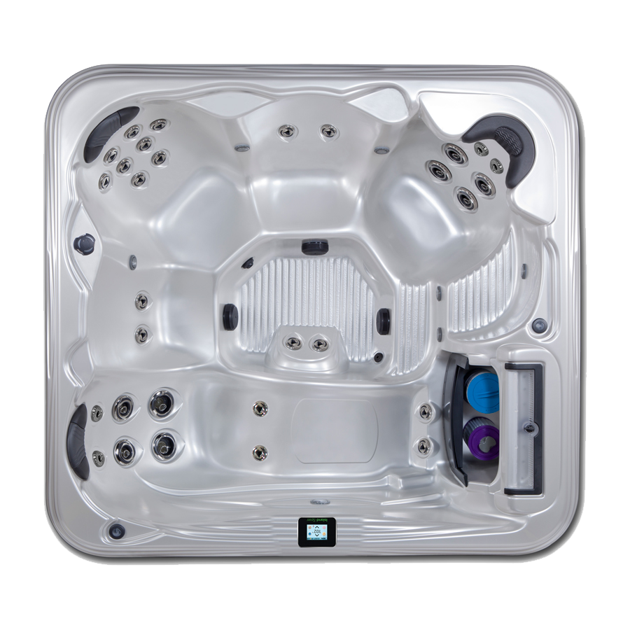 St. Kitts hot tub - top view