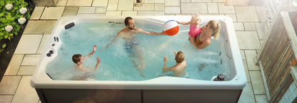 Therapool 15 swim spa - lifestyle