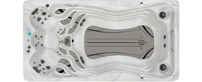 Therapool 15 swim spa - top view