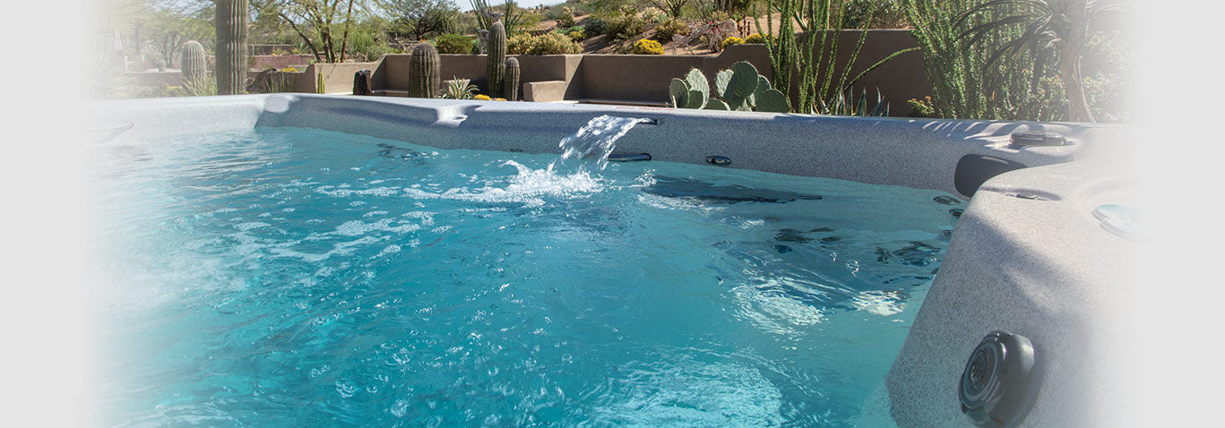 Trainer 12 swim spa - lifestyle