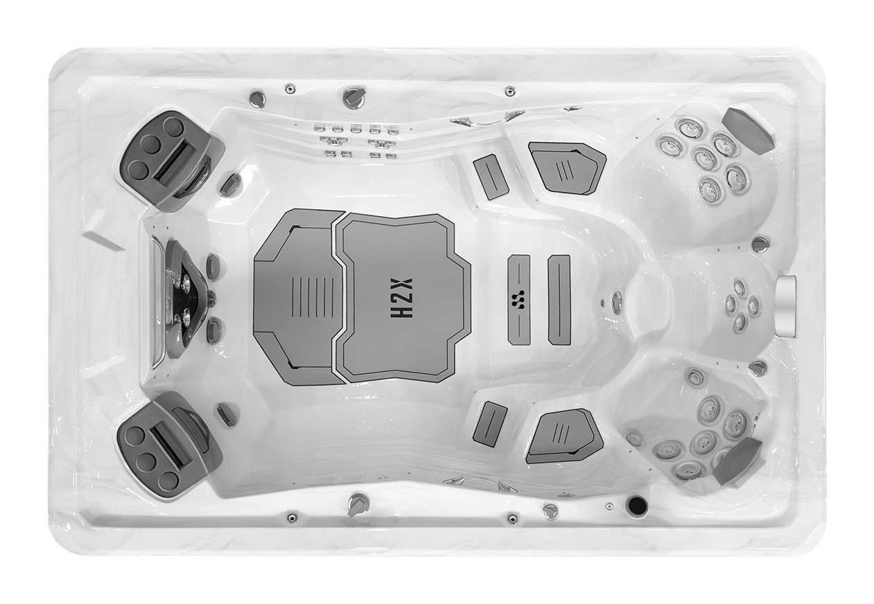 Trainer 12 swim spa - main view